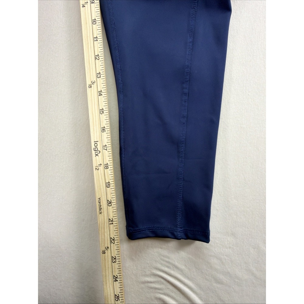 Beverly Hills Polo Club Capri Leggings Women L High Waisted, With Pocket - Picture 5 of 9